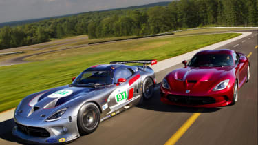 SRT Viper GTS-R racing car