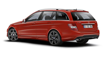 2013 Mercedes-Benz C-class C350 CDI estate red