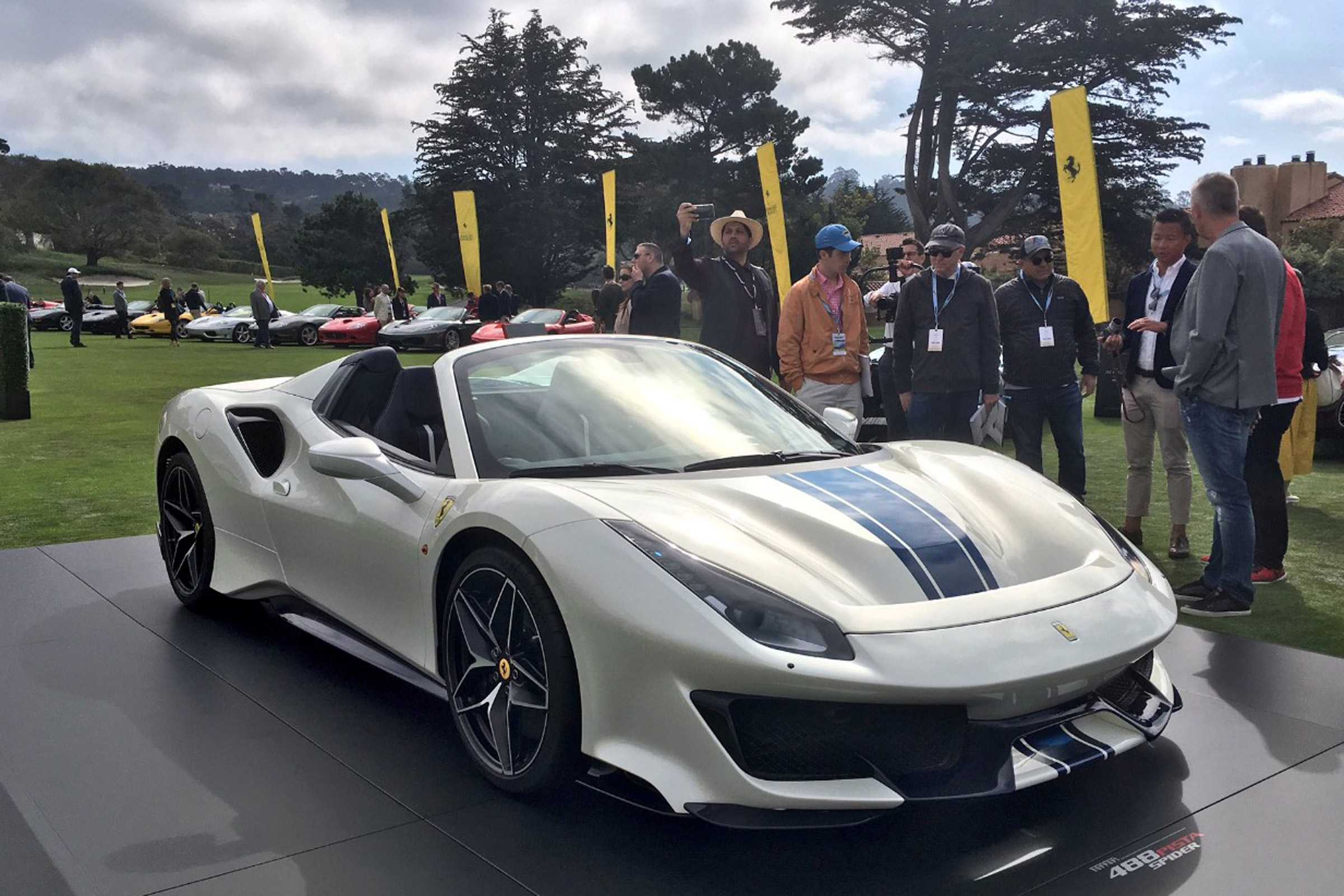 New Ferrari 4 Pista Spider 211mph Convertible Debuts Evo