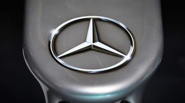 Mercedes badge