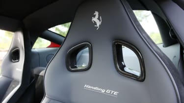 Ferrari 599 HGTE seat