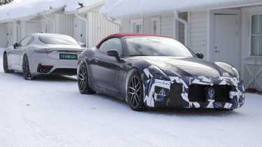 Maserati GranTurismo spied