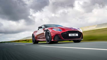 Aston Martin DBS 2022 review – front tracking