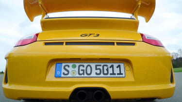 Porsche 911 GT3 rear spoiler