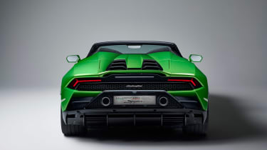 Lamborghini Huracan Evo Spyder - rear