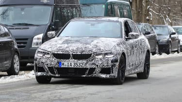 G20 BMW 3-series spy - front