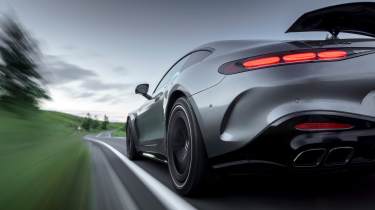 Mercedes-AMG GT 63 v Porsche 911 Turbo S – rear