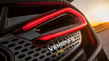 Hennessey Venom F5 Revolution Roadster – rear light