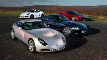 six-cylinder sports cars