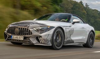 Mercedes SL Prototype – front tracking