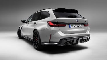 BMW M3 Competition Touring – rear quarter