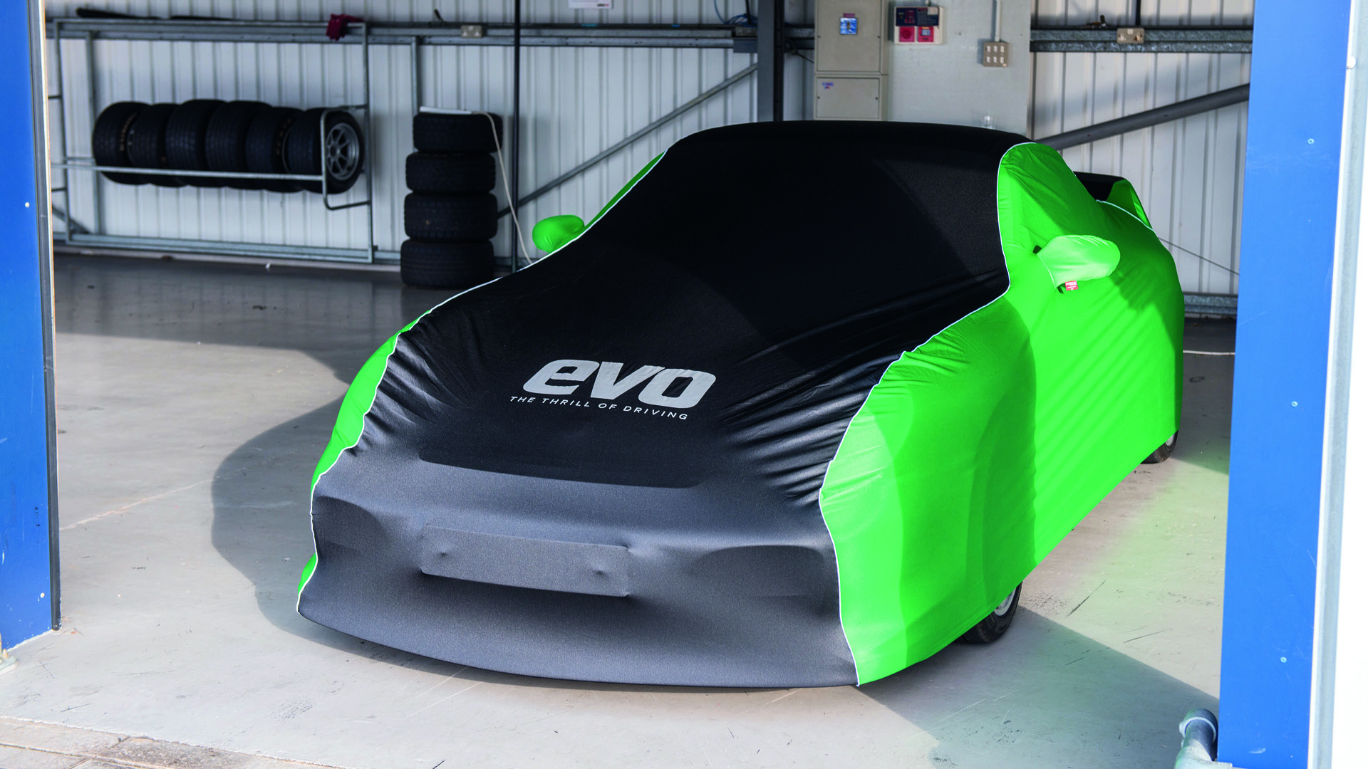 Win a tailored car cover! evo