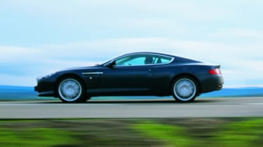 Aston Martin DB9 side
