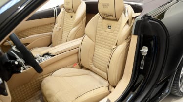 217mph Brabus 800 Roadster front seats
