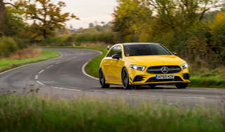 Mercedes-AMG A35 – front cornering