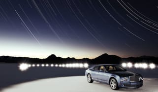 Bentley Mulsanne star trails