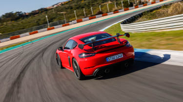 Porsche 718 Cayman GT4 RS – rear tracking