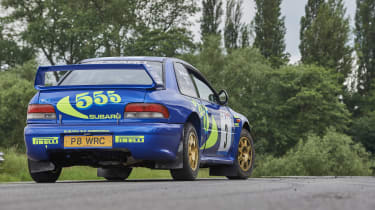 1997 Subaru Impreza S3 WRC 97 – rear quarter