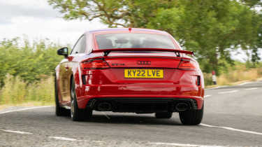 Audi TT RS fast fleet rear