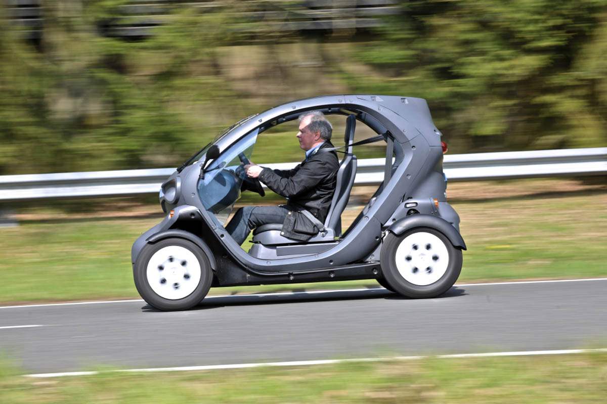 Renault Twizy pizza