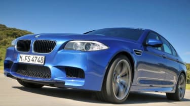 New BMW M5 saloon