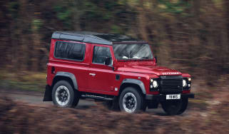 Land Rover Defender Works V8 – front quarter