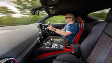 Audi TT RS fast fleet interior