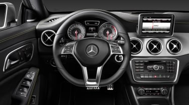 Mercedes-Benz CLA 220 CDI interior dashboard