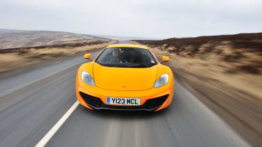 McLaren 12C front driving picture