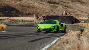 Aston Martin Vantage v Mercedes-AMG GT v McLaren Artura v Maserati MC20