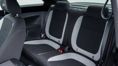Volkswagen Beetle R-Line rear seats