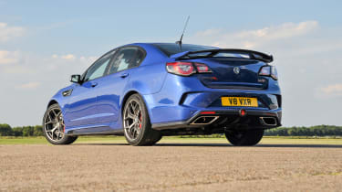 Vauxhall VXR8 GTS-R blue - UK car rear