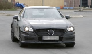Mercedes-Benz SLK63 AMG spy shots