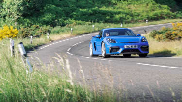 BMW M2 v Porsche Cayman GT4 v Alpine A110 R road