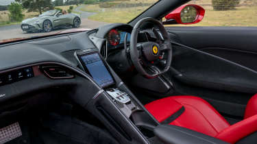 Ferrari Roma Spider interior