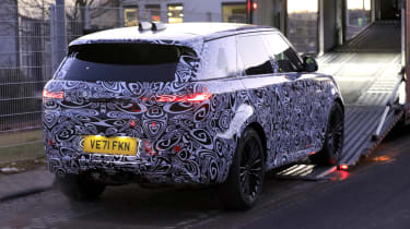 Range Rover Sport spied – rear quarter
