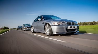 BMW M triple – CSL front tracking