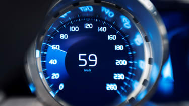 Volvo Coupe Concept speedometer