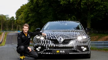 New Renault Sport Mégane and Nico Hülkenberg