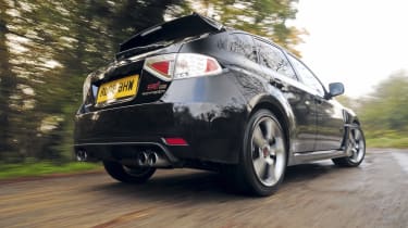 Subaru Impreza WRX STI MY08 review – rear