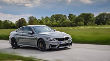 BMW M4 CS - front tracking