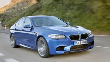 New BMW M5 saloon