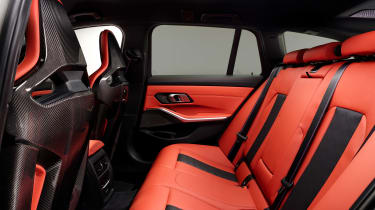 BMW M3 Competition Touring – rear seats