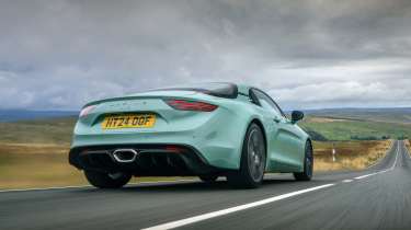 Alpine A110 review – rear