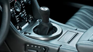 2012 Aston Martin V12 Zagato manual gearstick