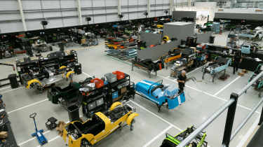 Caterham&#039;s new Dartford factory