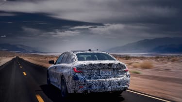 2019 BMW 3-series teaser - rear