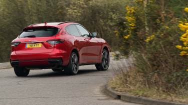 Maserati Levante Trofeo – rear cornering