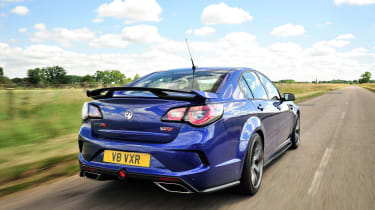 Vauxhall VXR8 GTS-R blue - UK car rear