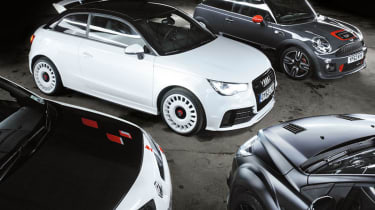 Audi A1 Quattro vs Mini JCW GP, Ford Focus RS500 and Renault Megane R26.R: Verdict